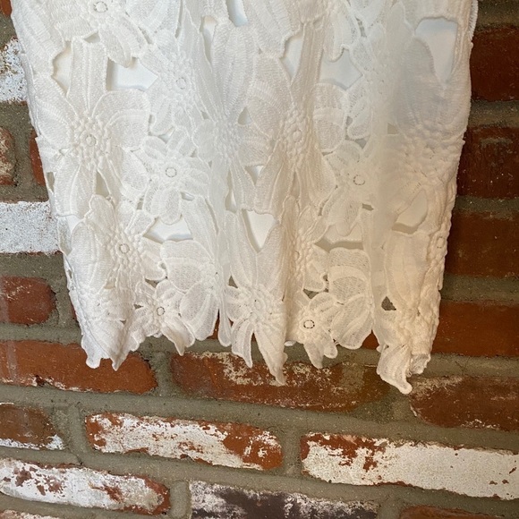 Astr the label white A line sleeveless lace dress size XS - Picture 8 of 8